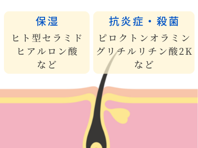 シャンプー スカルプケア 保湿